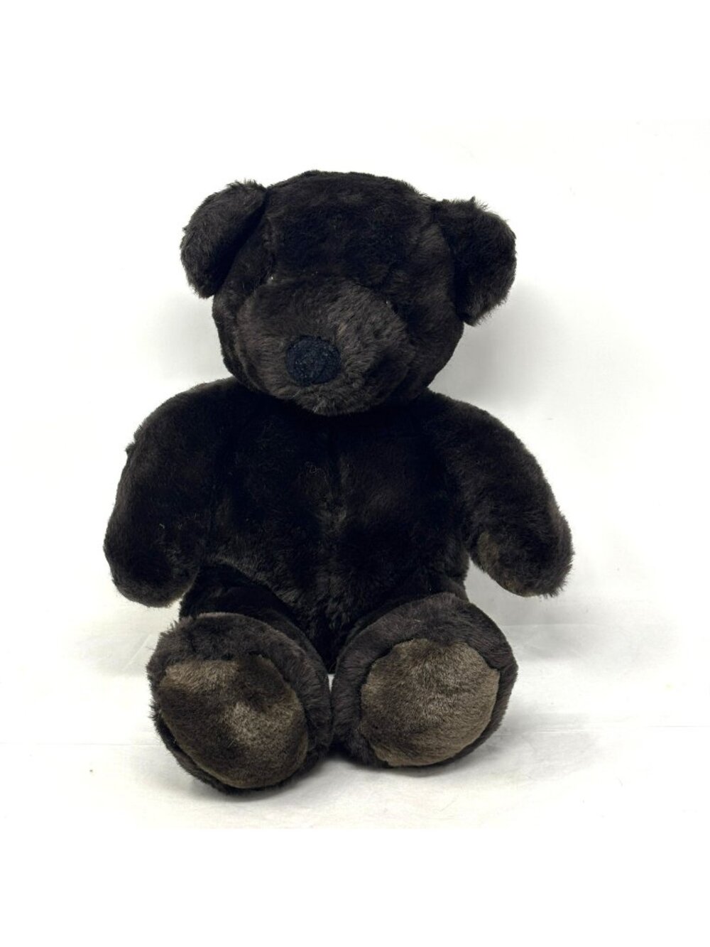 MANHATTAN TOY Black Bear Plush 1998 Vintage